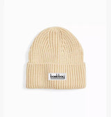 RIB KNIT CUFFED BEANIE